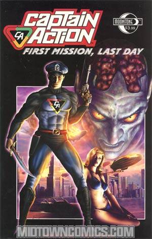 Captain Action First Mission Last Day One Shot Regular Cover