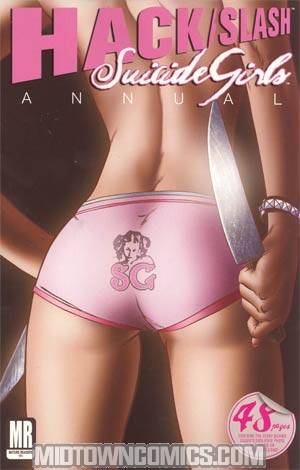 Hack Slash Annual Suicide Girls Cardstock Cover