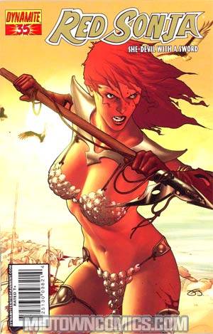 Red Sonja Vol 4 #35 Cover D Ron Adrian Foil Cover