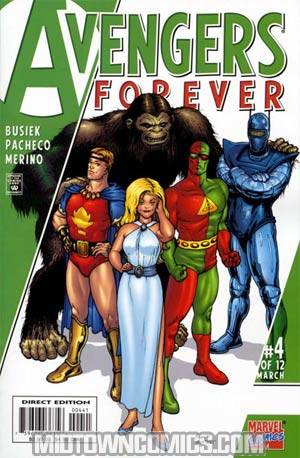 Avengers Forever #4 Cover D
