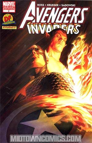 Avengers Invaders #2 Cover C DF Exclusive Alex Ross Variant Cover