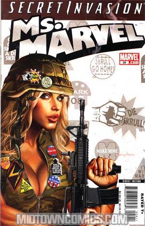 Ms Marvel Vol 2 #29 (Secret Invasion Tie-In)