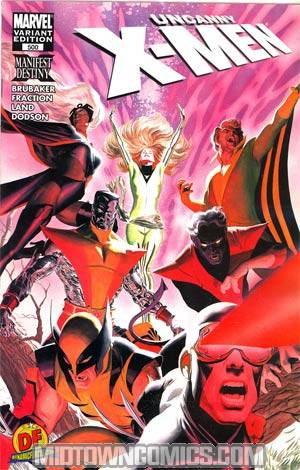 Uncanny X-Men #500 Cover G DF Exclusive Alex Ross Variant Cover