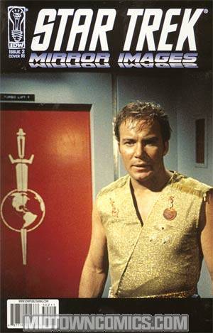 Star Trek Mirror Images #2 Incentive Mirror Kirk Variant Cover