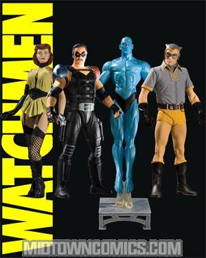 Watchmen Movie Series 2 Complete 4-Figure Set