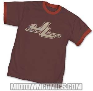 Justice League Limited Logo T-Shirt Large