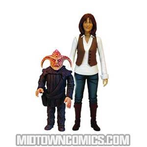 Doctor Who Sarah Jane & Baddie Action Figure Gift Set
