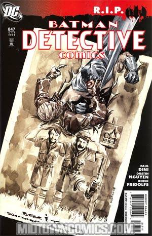 Detective Comics #847 (Batman R.I.P. Tie-In)