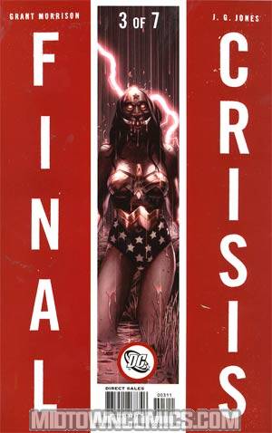 Final Crisis #3 Cover B Story Sliver Cover