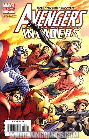 Avengers Invaders #4 Incentive Alan Davis Variant Cover