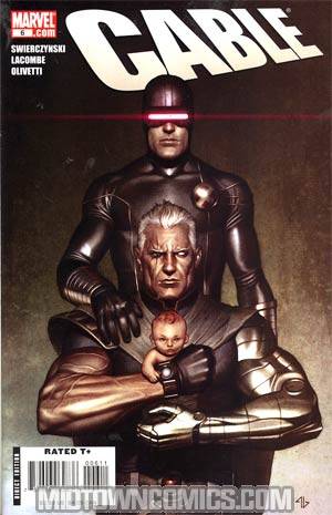 Cable Vol 2 #6 Cover A Regular Adi Granov Cover (X-Men Manifest Destiny Tie-In)