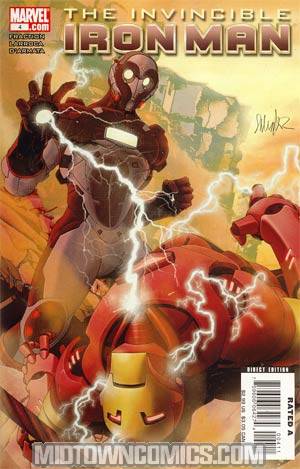 Invincible Iron Man #4 Cover A Salvador Larroca Cover