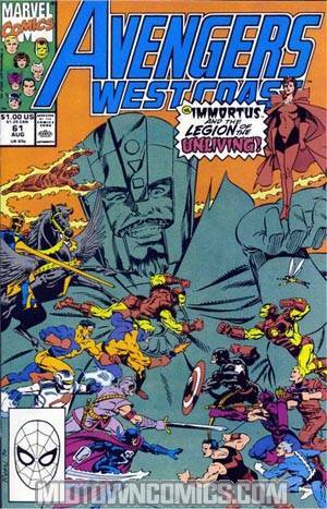 Avengers West Coast #61