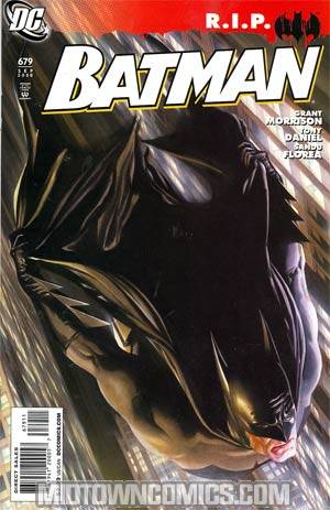 Batman #679 Cover A 1st Ptg Regular Alex Ross Cover (Batman R.I.P.)