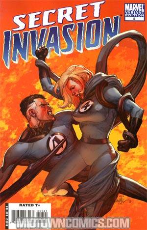 Secret Invasion #5 Cover B Incentive Leinil Francis Yu Variant Cover
