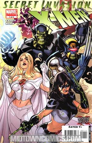 Secret Invasion X-Men #1 Cover A 1st Ptg (X-Men Manifest Destiny Tie-In)