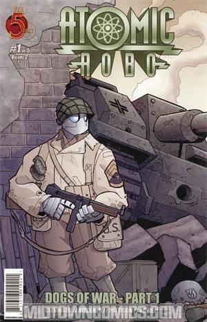 Atomic Robo Dogs Of War #1 Cover A Regular Cover