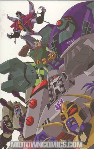 Transformers Animated Arrival #1 Incentive Marcelo Matere Variant Cover