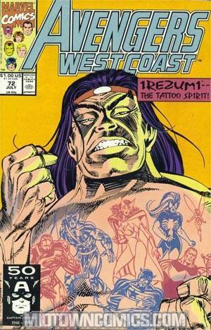 Avengers West Coast #72