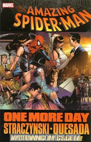 Spider-Man One More Day TP Book Market Joe Quesada Cover