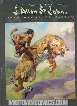 Grand Master Of Fantasy Paintings Of J Allen St John HC Regular Edition