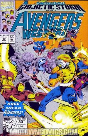 Avengers West Coast #80