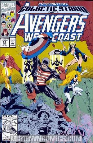 Avengers West Coast #81