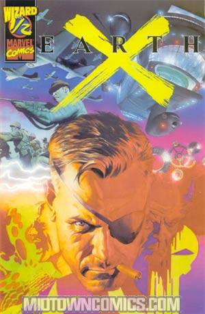 Earth X #1/2 Wizard Exclsive