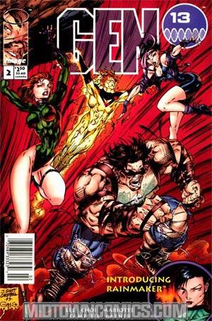 Gen 13 #2 Cover B Newsstand Edition