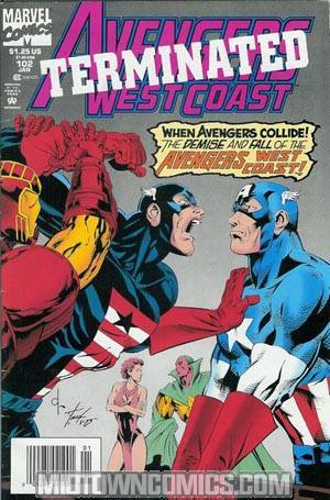 Avengers West Coast #102