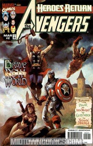 Avengers Vol 3 #2 Lago Painted Cvr