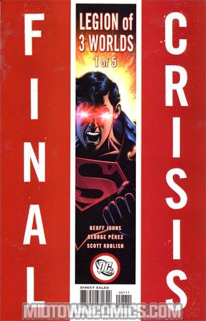 Final Crisis Legion Of Three Worlds #1 Cover B Story Sliver Cover