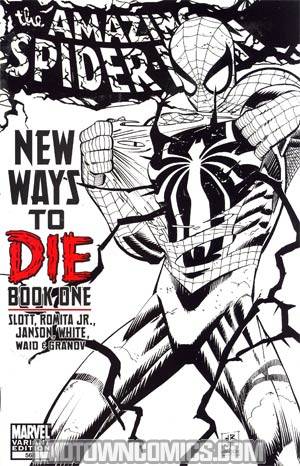 Amazing Spider-Man Vol 2 #568 Cover C Incentive John Romita Jr Sketch Cover 