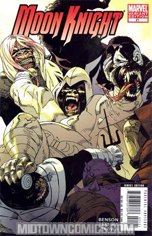 Moon Knight Vol 5 #21 Incentive Monkey Variant Cover