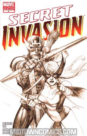 Secret Invasion #2 Cover H 3rd Ptg Leinil Francis Yu Variant Cover