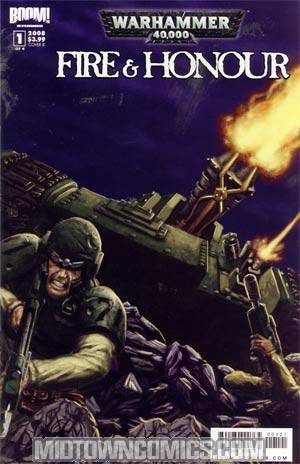 Warhammer 40K Fire & Honor #1 Cover B