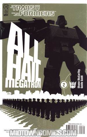 Transformers All Hail Megatron #2 Regular Trevor Hutchison Cover