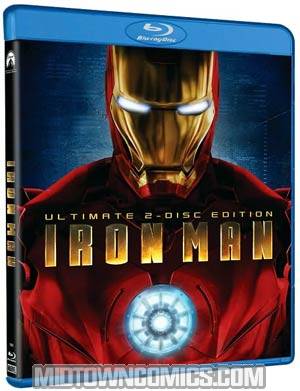 Iron Man Blu-ray DVD