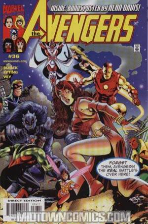 Avengers Vol 3 #36 With Poster