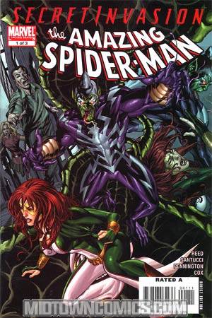 Secret Invasion Amazing Spider-Man #1 Cover A
