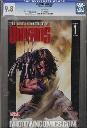 Ultimate Origins #1 Regular Gabrielle Dell Otto Cover CGC 9.8