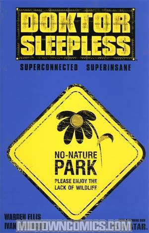 Doktor Sleepless #8 Incentive Future Warning Sign Cvr