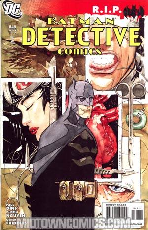 Detective Comics #848 (Batman R.I.P. Tie-In)