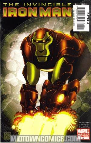 Invincible Iron Man #5 Cover C Incentive Monkey Variant Cover