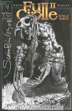Full Cirkle II #1 Incentive Simon Bisley Sketch Variant Cover Signed by Simon Bisley