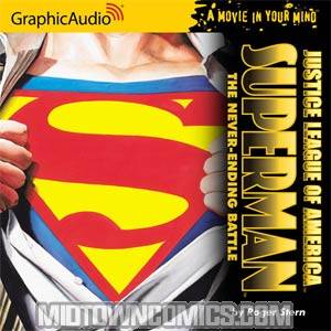 Justice League Of America Superman The Never-Ending Battle Audio MP3 CD