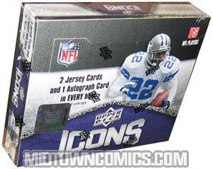 Upper Deck 2008 Icons NFL Trading Cards Pack