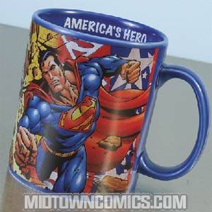 Superman Americas Hero 16-Ounce Mug