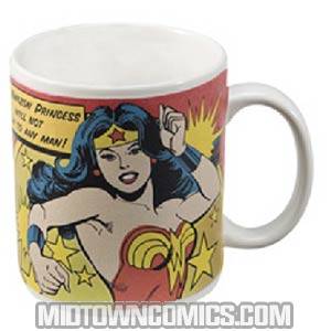 Wonder Woman Worship 12-Ounce Decal Mug