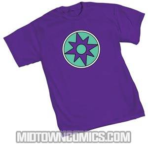 Lantern Corps Violet Lantern Symbol T-Shirt Large